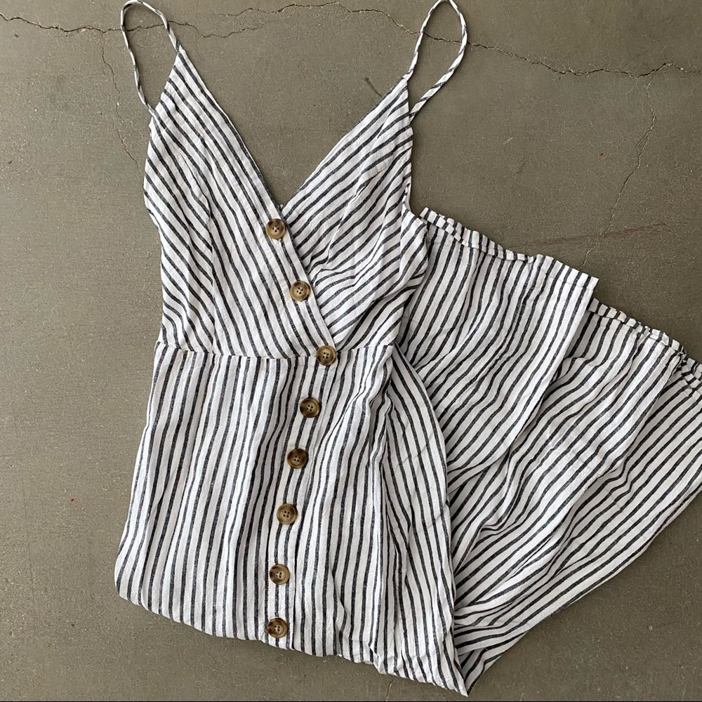 maxi striped dress